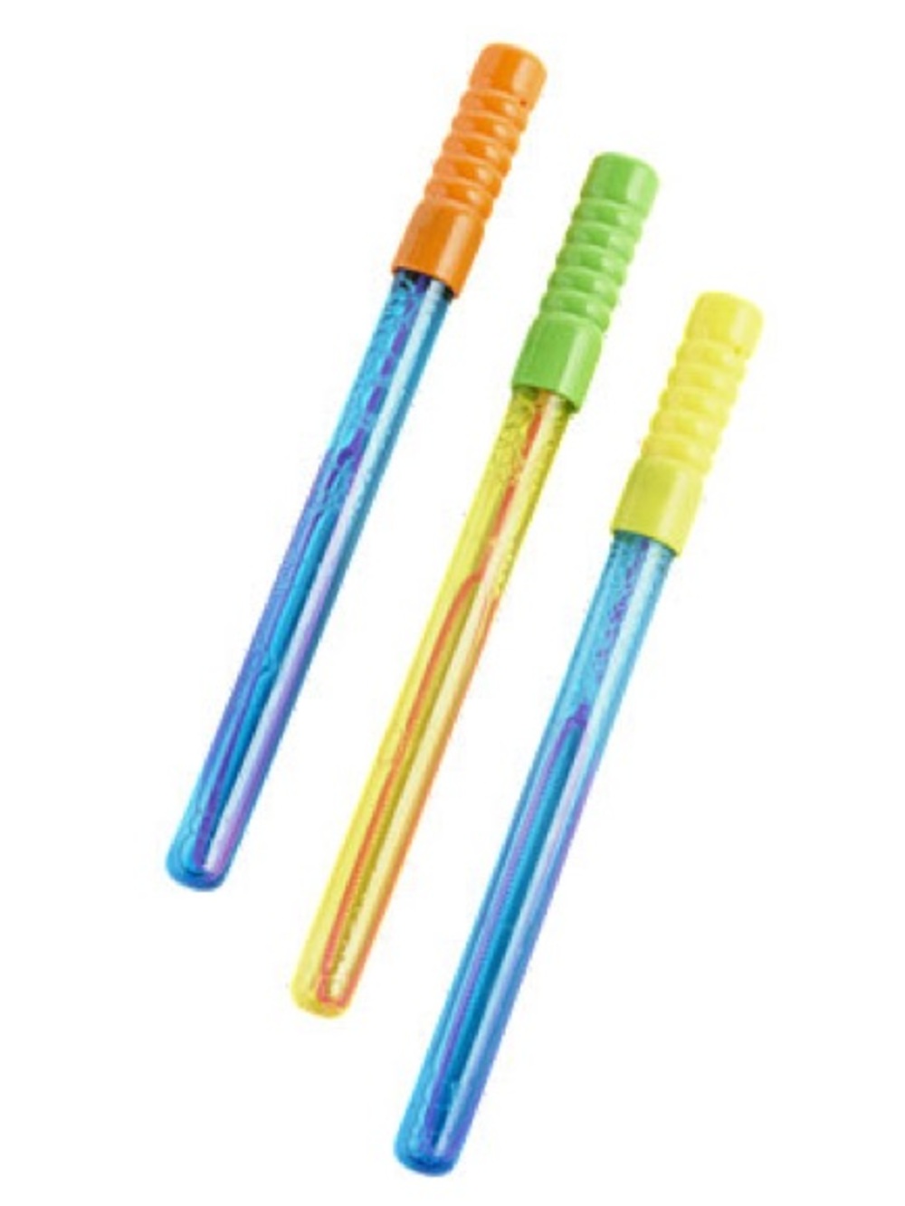 Set of 3 Colorful Jumbo Bubble Wands - Assorted Random Colors Kids Outdoor Toys